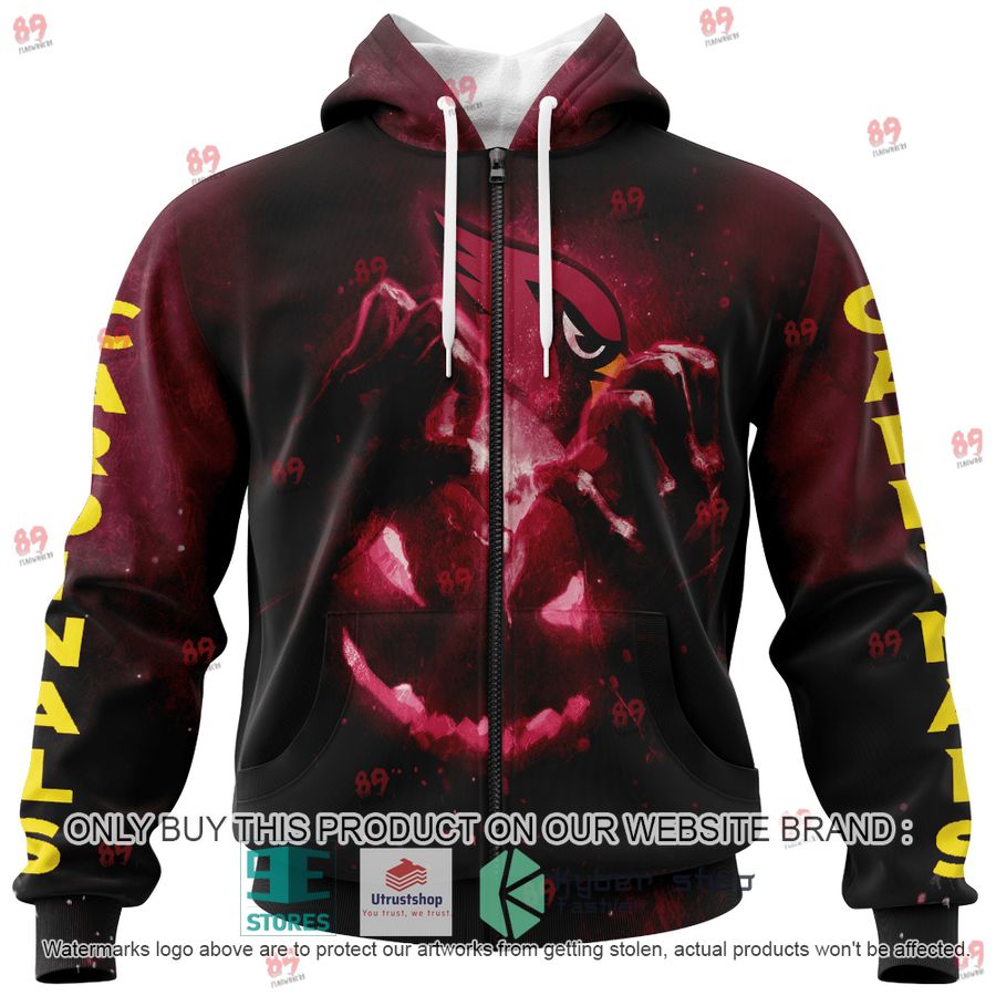 NEW Personalized Arizona Cardinals Pumpkin Head Halloween Hoodie, Shirt 3 personalized arizona cardinals pumpkin head halloween shirt hoodie 3 65153