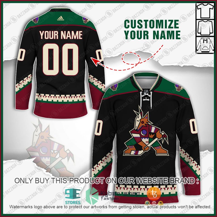 personalized arizona coyotes nhl hockey jersey 1 17434