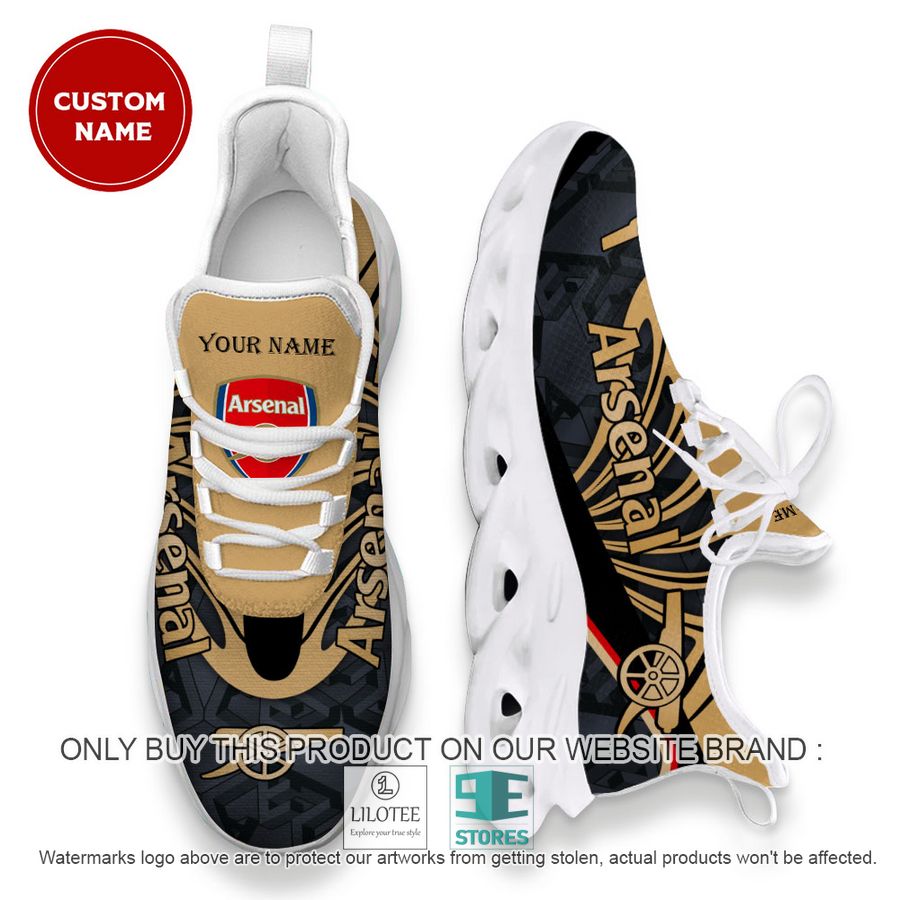 NEW Personalized Arsenal FC logo Max Soul Shoes 2 personalized arsenal fc logo max soul shoes 1 37345