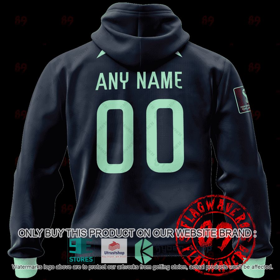 NEW Personalized Australia Away World Cup 2022 Hoodie, Shirt 2 personalized australia away jersey world cup 2022 shirt hoodie 2 27402