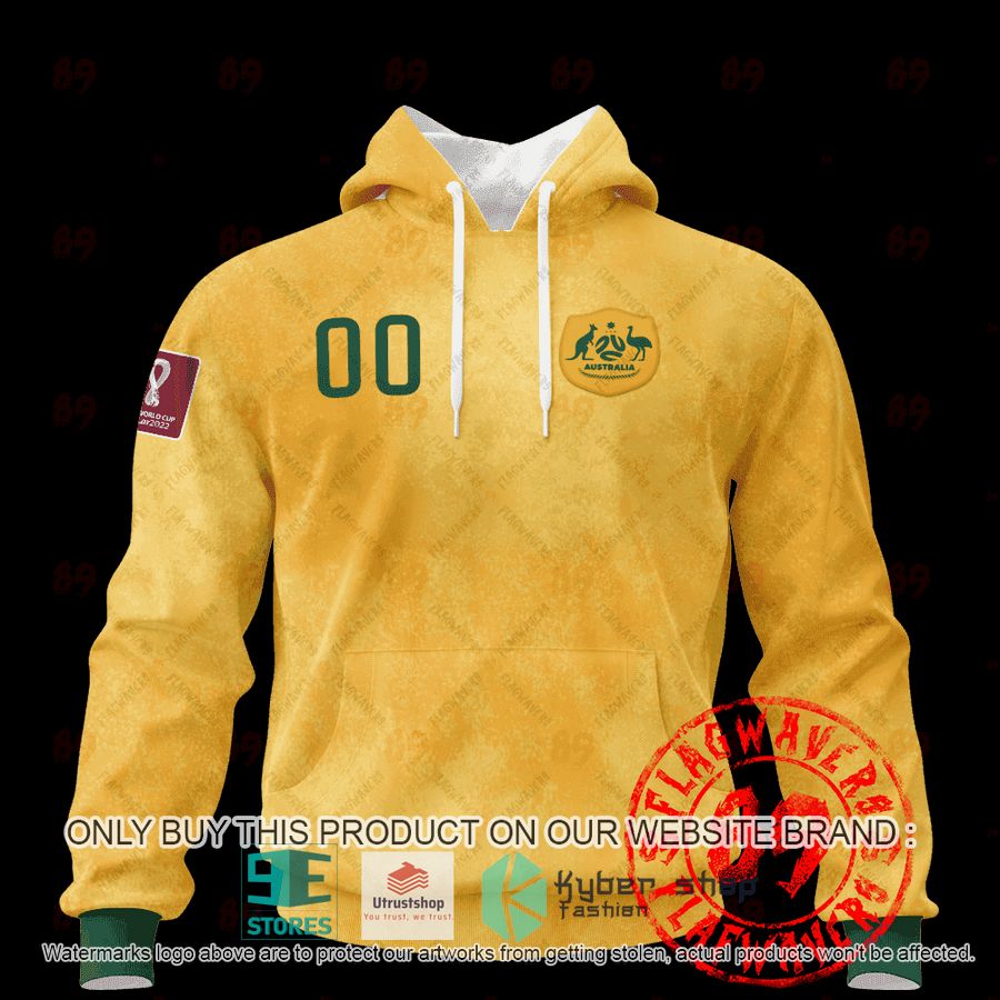 NEW Personalized Australia Home World Cup 2022 Hoodie, Shirt 1 personalized australia home jersey world cup 2022 shirt hoodie 1 41703