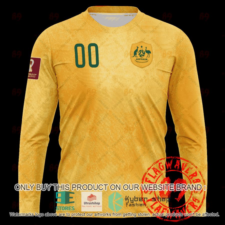 NEW Personalized Australia Home World Cup 2022 Hoodie, Shirt 6 personalized australia home jersey world cup 2022 shirt hoodie 6 63724