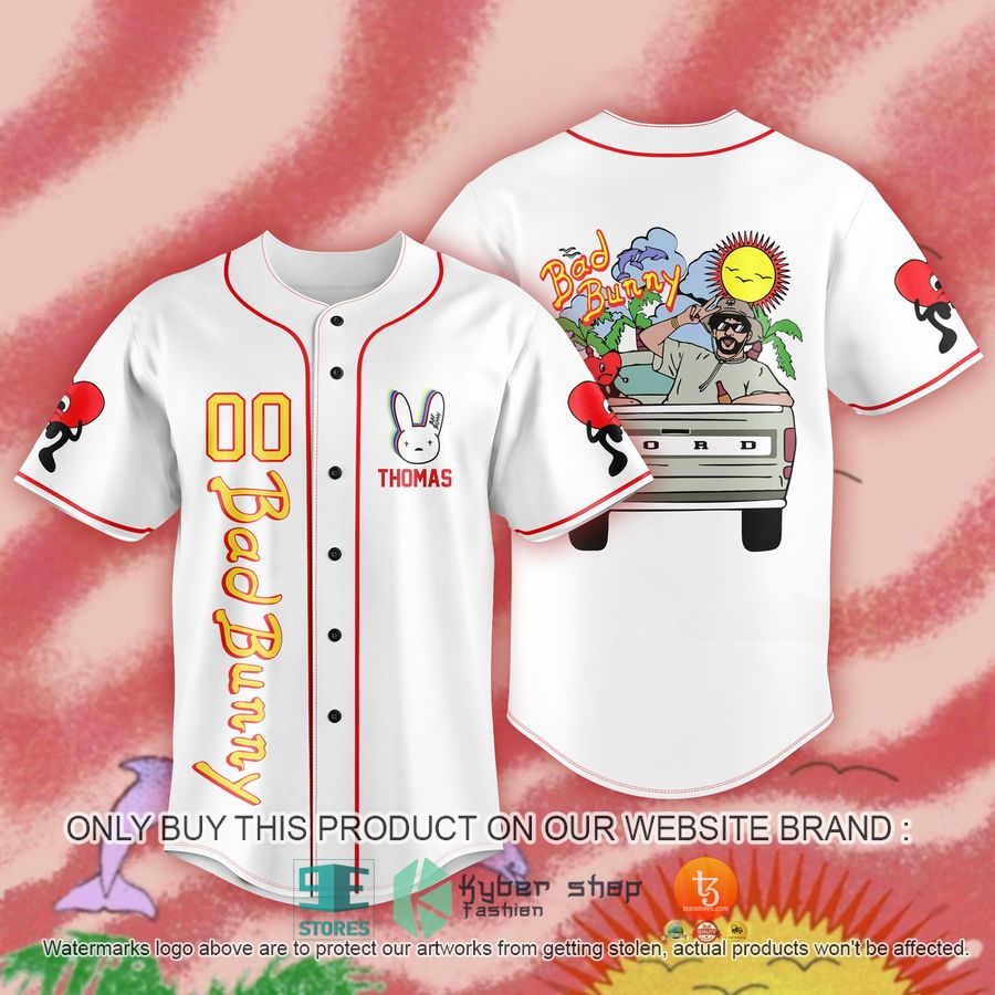personalized bad bunny un verano sin ti baseball jersey 1 9512