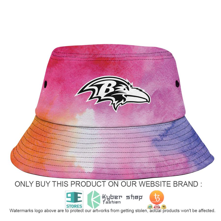 personalized baltimore ravens crucial catch a bucket hat hat 2 1838