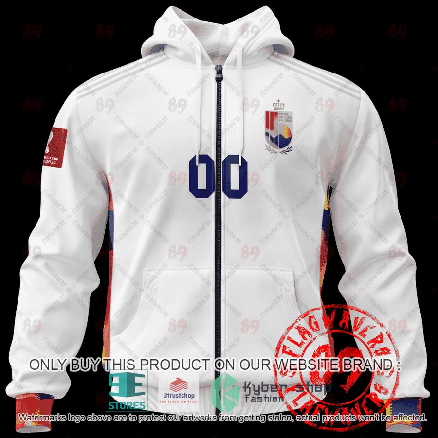 NEW Personalized Belgium Away World Cup 2022 Hoodie, Shirt 3 personalized belgium away jersey world cup 2022 shirt hoodie 3 48364