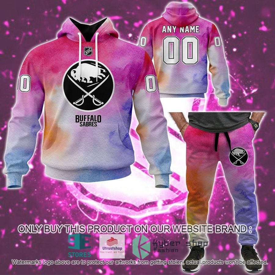 personalized breast cancer awareness nhl buffalo sabres hoodie long pants 1 18367