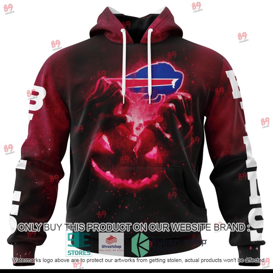 personalized buffalo bills pumpkin head halloween shirt hoodie 1 24889