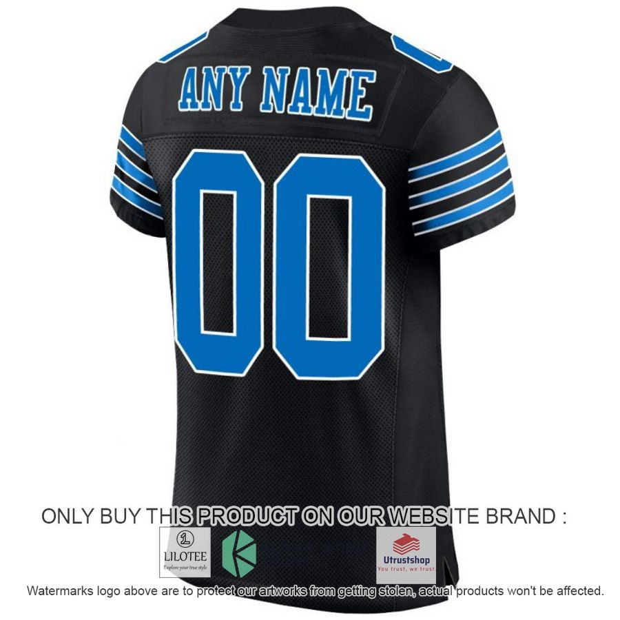 NEW Carolina Panthers Black Blue White CUSTOM Football Shirt 3 personalized carolina panthers black blue white football jersey 3 95410