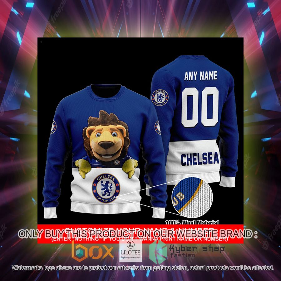 personalized chelsea wool sweater 2 30568