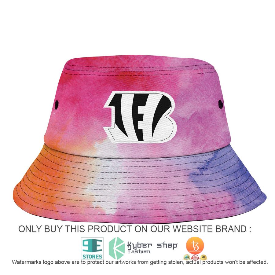 personalized cincinnati bengals crucial catch a bucket hat hat 2 78746
