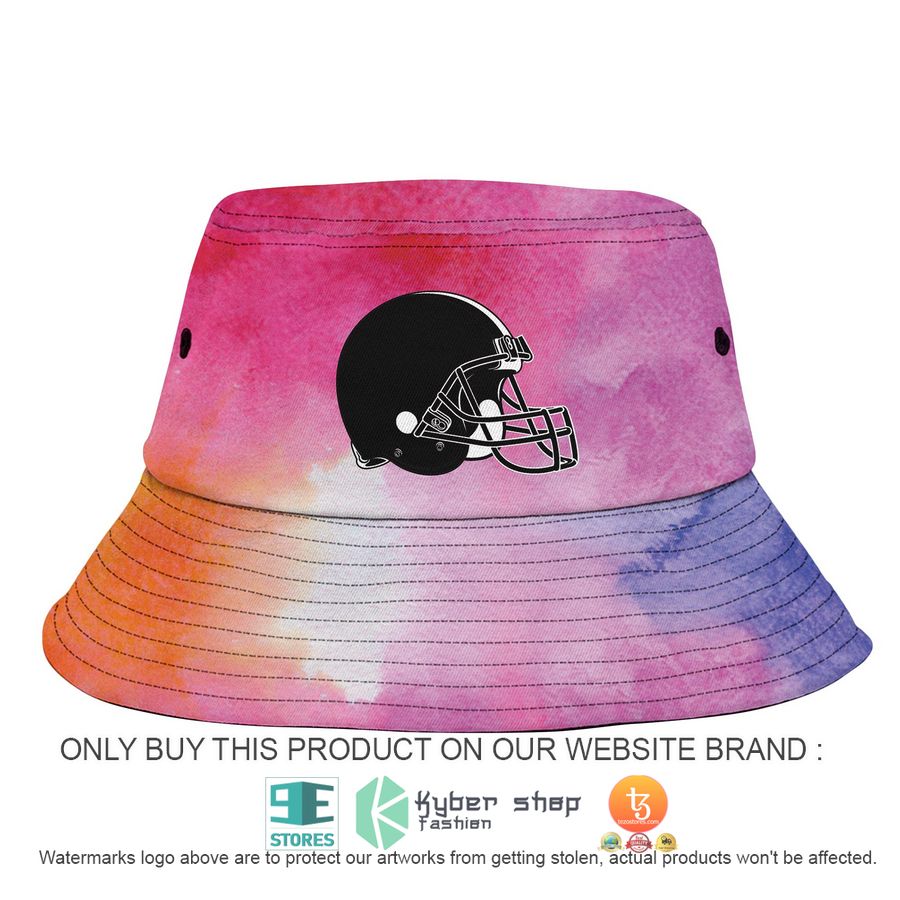 personalized cleveland browns crucial catch a bucket hat hat 2 47458