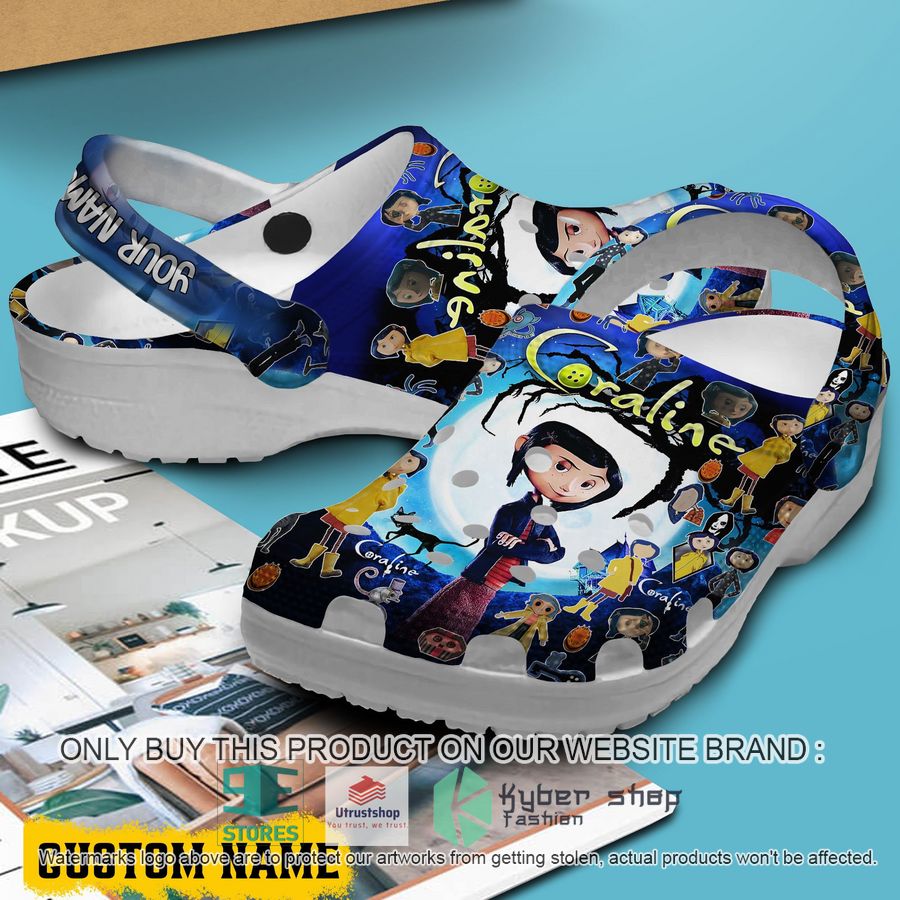 personalized coraline crocs crocband shoes 2 61591