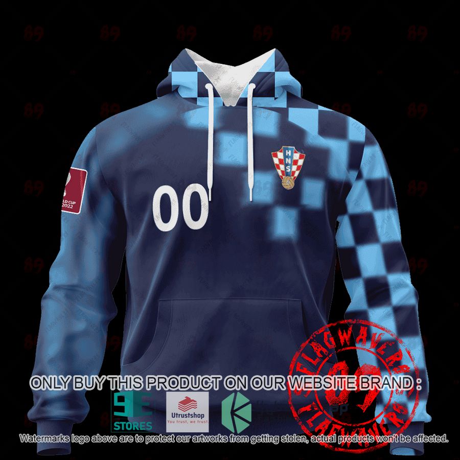 NEW Personalized Croatia Away World Cup 2022 Hoodie, Shirt 15 personalized croatia away jersey world cup 2022 shirt hoodie 1 55710