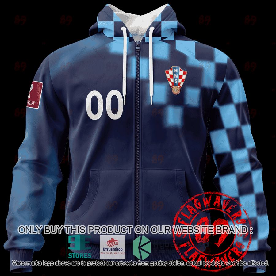 NEW Personalized Croatia Away World Cup 2022 Hoodie, Shirt 3 personalized croatia away jersey world cup 2022 shirt hoodie 3 84644