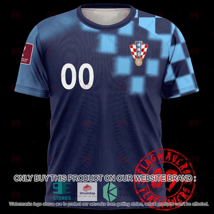 NEW Personalized Croatia Away World Cup 2022 Hoodie, Shirt 4 personalized croatia away jersey world cup 2022 shirt hoodie 4 36257