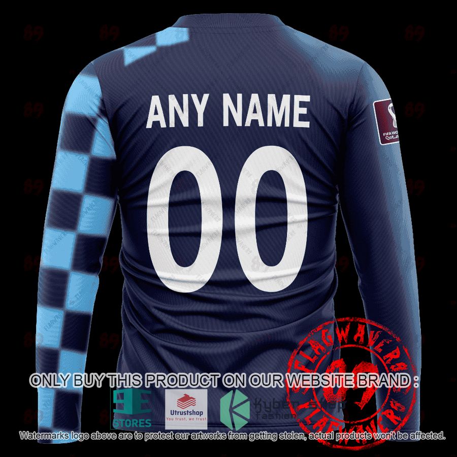 NEW Personalized Croatia Away World Cup 2022 Hoodie, Shirt 7 personalized croatia away jersey world cup 2022 shirt hoodie 7 16994