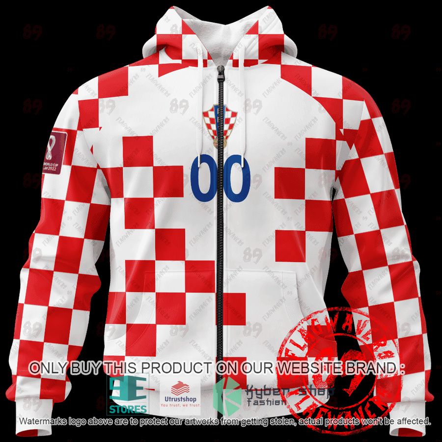 NEW Personalized Croatia Home World Cup 2022 Hoodie, Shirt 7 personalized croatia home jersey world cup 2022 shirt hoodie 7 52730