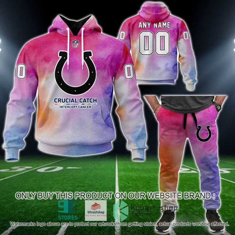 NEW Crucial Catch Intercept Cancer Indianapolis Colts Custom Hoodie, Legging 4 personalized crucial catch intercept cancer indianapolis colts hoodie long pants 4 92712