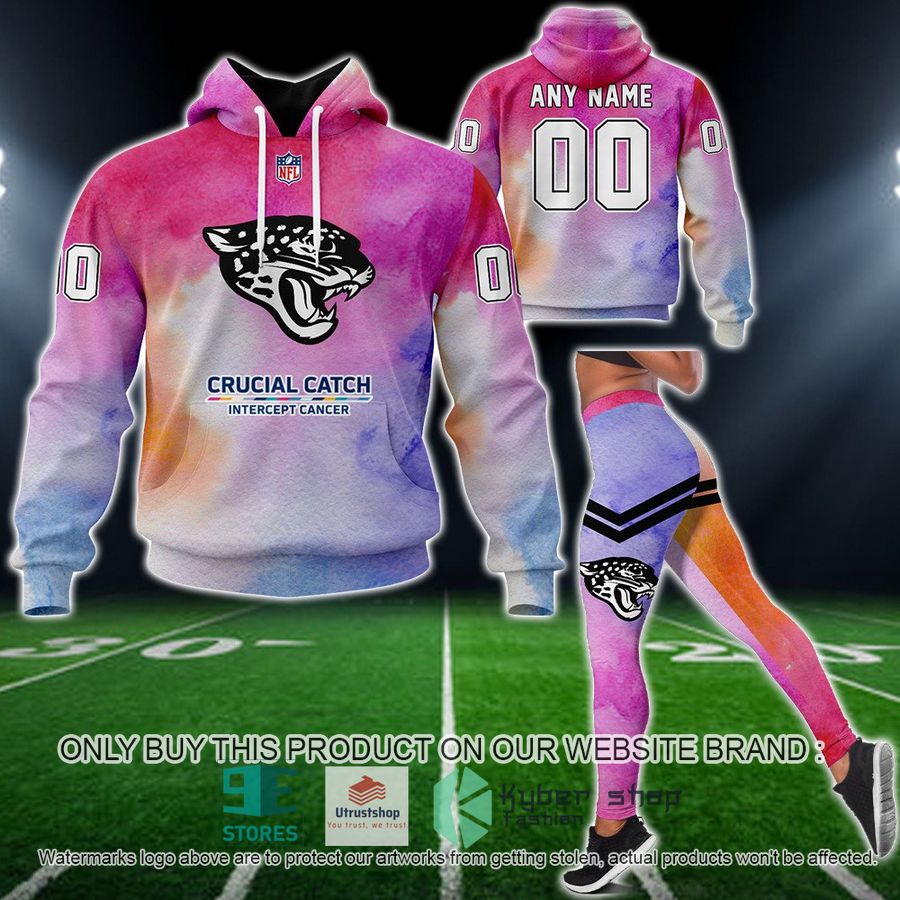 personalized crucial catch intercept cancer jacksonville jaguars hoodie long pants 1 29630