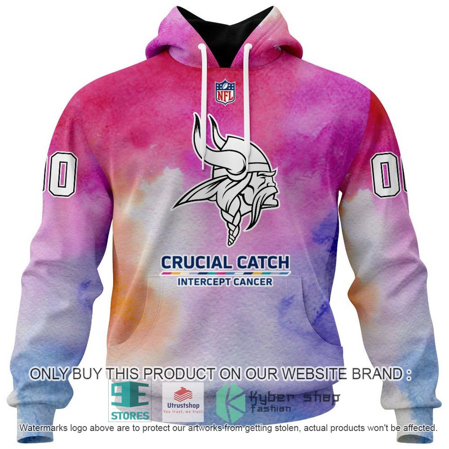 NEW Crucial Catch Intercept Cancer Minnesota Vikings Custom Hoodie, Legging 2 personalized crucial catch intercept cancer minnesota vikings hoodie long pants 2 91342