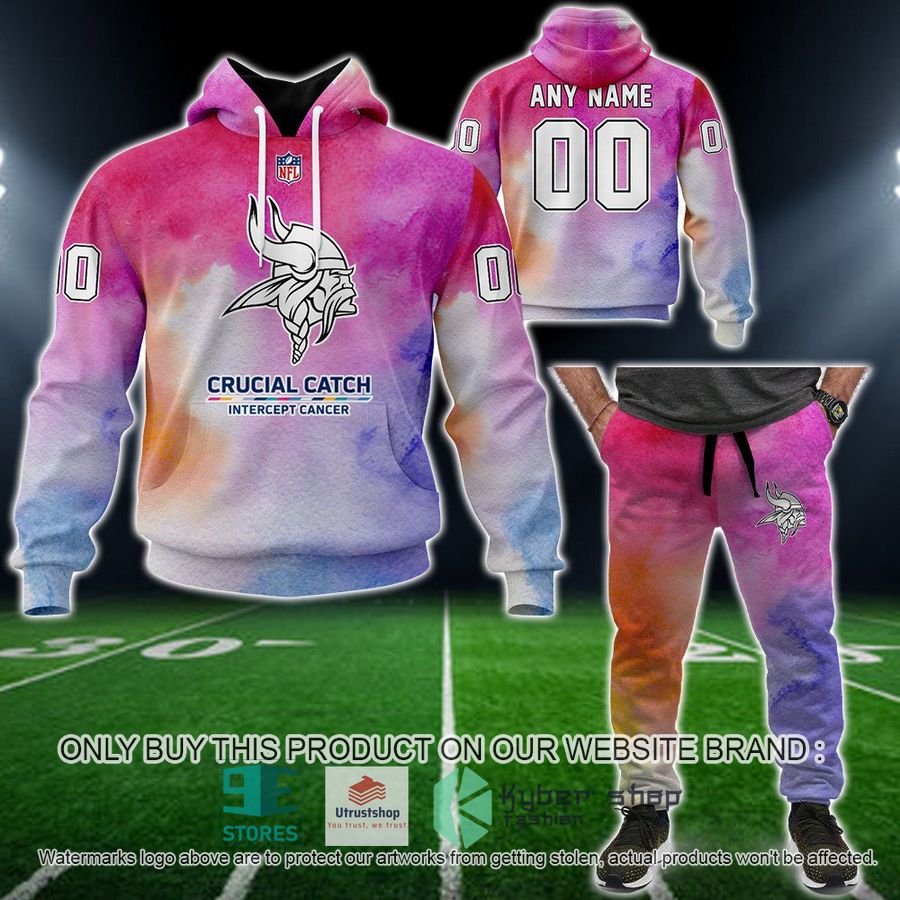 NEW Crucial Catch Intercept Cancer Minnesota Vikings Custom Hoodie, Legging 4 personalized crucial catch intercept cancer minnesota vikings hoodie long pants 4 82311