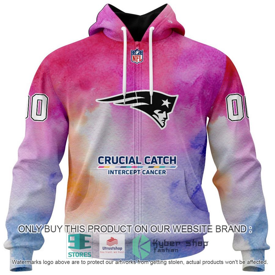 NEW Crucial Catch Intercept Cancer New England Patriots Custom Hoodie, Shirt 3 personalized crucial catch intercept cancer new england patriots shirt hoodie 3 10572