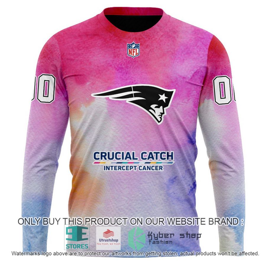 NEW Crucial Catch Intercept Cancer New England Patriots Custom Hoodie, Shirt 6 personalized crucial catch intercept cancer new england patriots shirt hoodie 6 90536