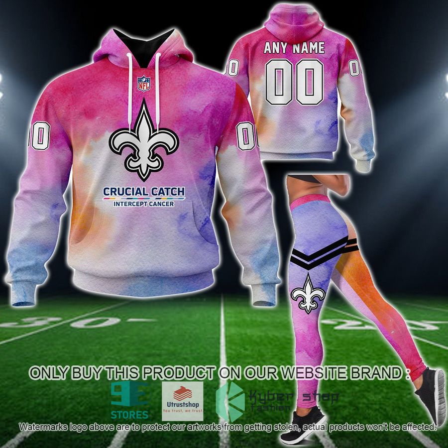 personalized crucial catch intercept cancer new orleans saints hoodie long pants 1 31222