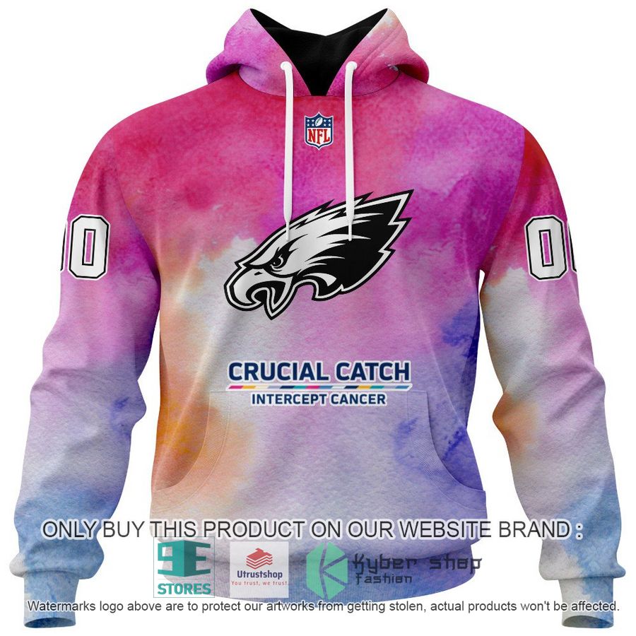 NEW Crucial Catch Intercept Cancer Philadelphia Eagles Custom Hoodie, Legging 2 personalized crucial catch intercept cancer philadelphia eagles hoodie long pants 2 3935