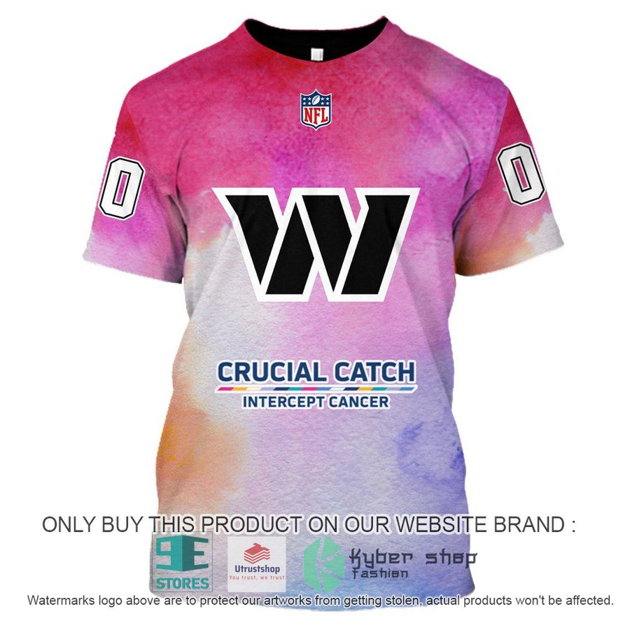 NEW Crucial Catch Intercept Cancer Washington Football Team Custom Hoodie, Shirt 4 personalized crucial catch intercept cancer washington football team shirt hoodie 4 85224
