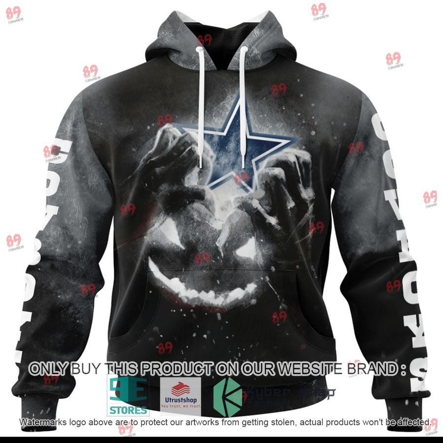 personalized dallas cowboys pumpkin head halloween shirt hoodie 1 34646