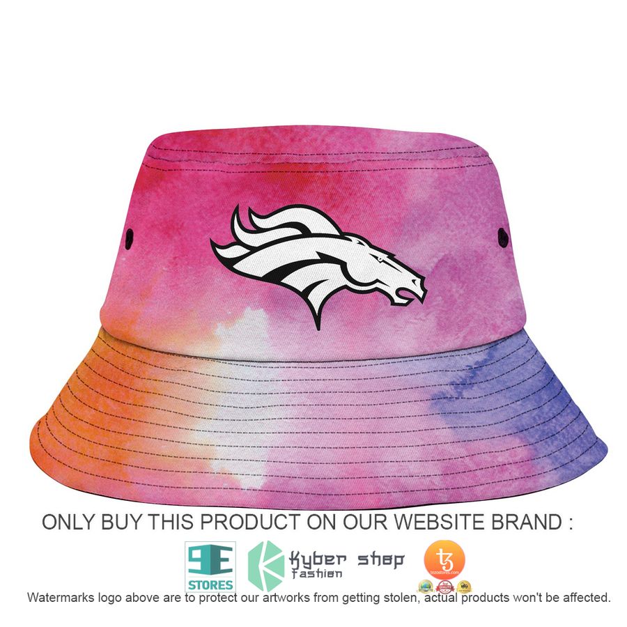 personalized denver broncos crucial catch a bucket hat hat 2 53350
