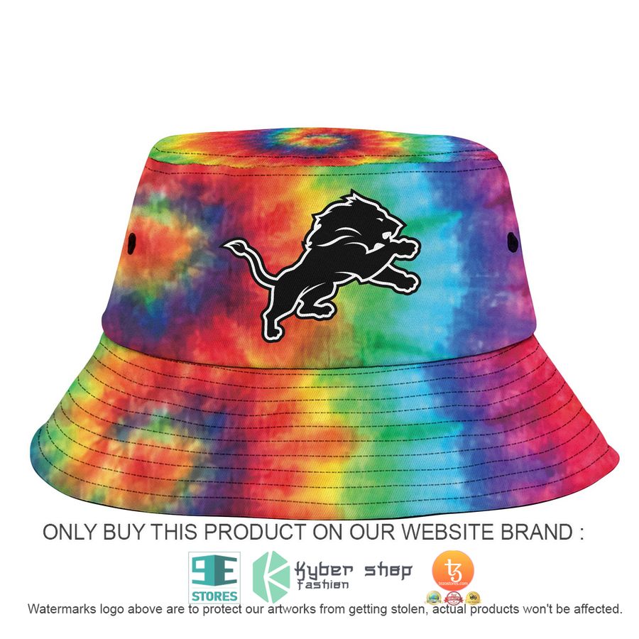 personalized detroit lions crucial catch b bucket hat cap 2 7847