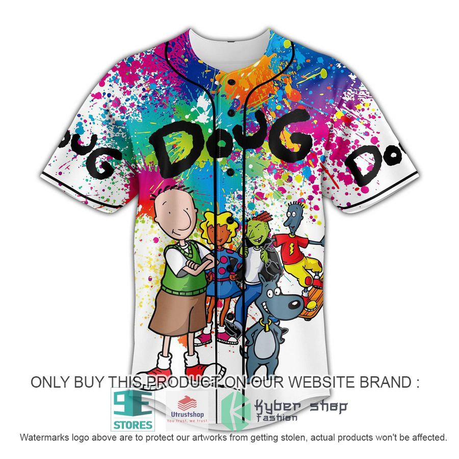 NEW Doug colorful Baseball Shirt 2 personalized doug colorful baseball jersey 2 91119