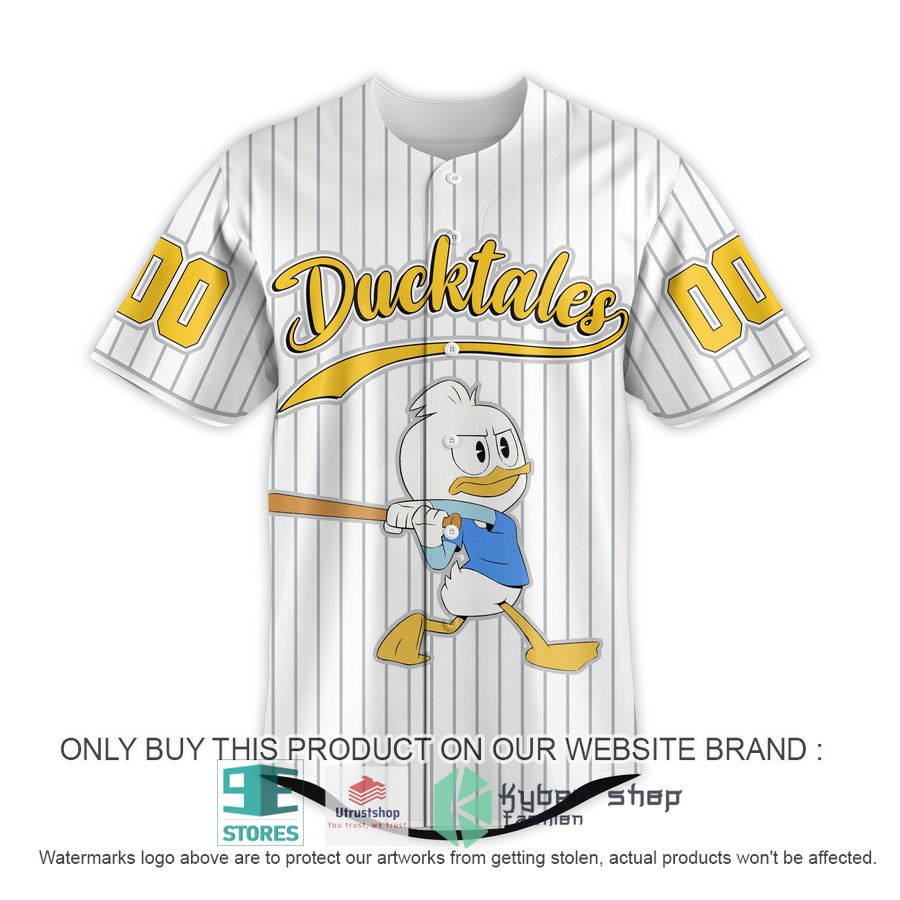 NEW DuckTales striped Baseball Shirt 2 personalized ducktales striped baseball jersey 2 84201