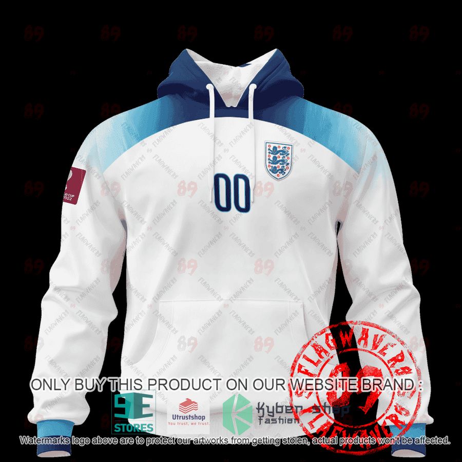 NEW Personalized England Home World Cup 2022 Hoodie, Shirt 1 personalized england home jersey world cup 2022 shirt hoodie 1 90526