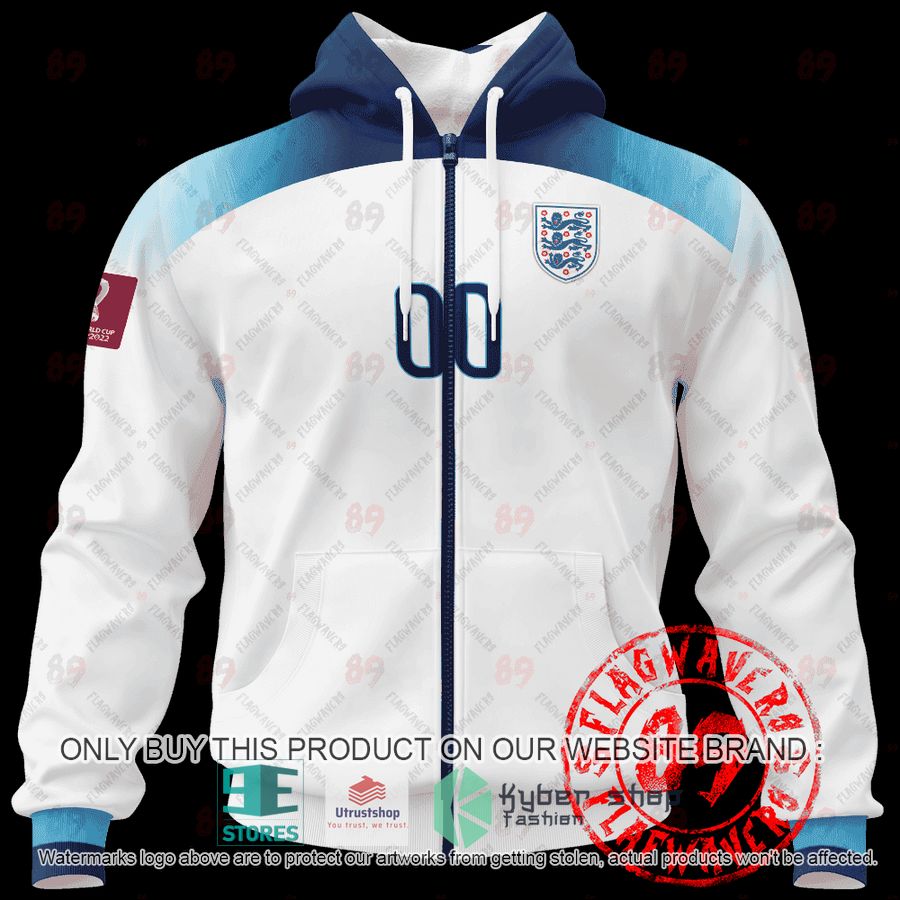 NEW Personalized England Home World Cup 2022 Hoodie, Shirt 3 personalized england home jersey world cup 2022 shirt hoodie 3 43813