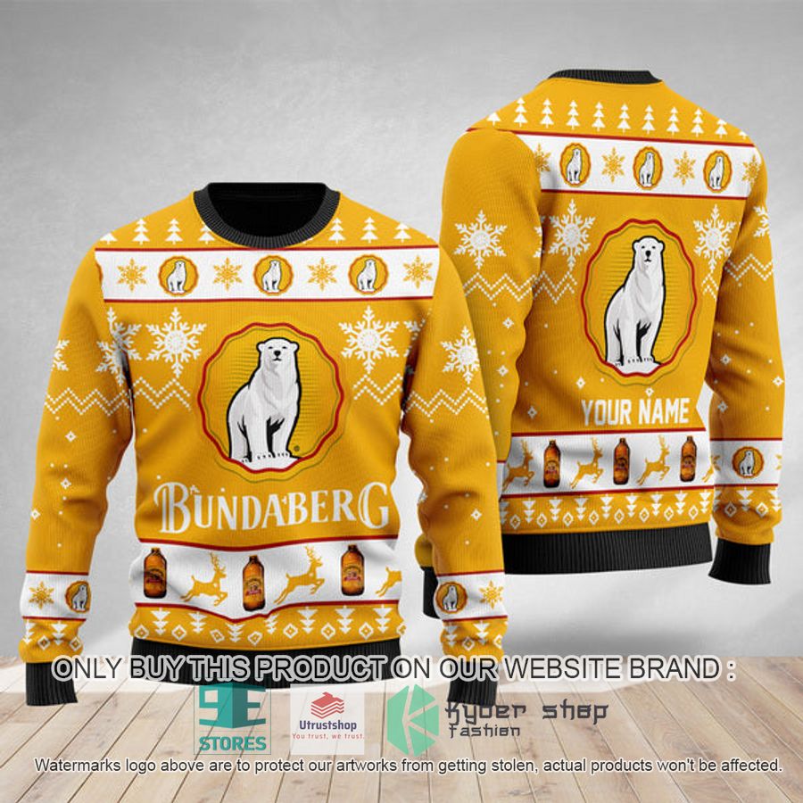 personalized funny bundaberg ugly christmas sweater 1 82029