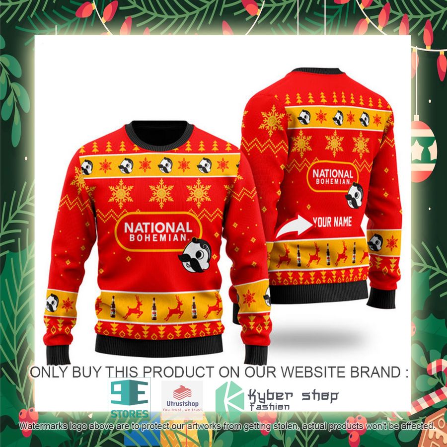 personalized funny national bohemian ugly christmas sweater 2 31834
