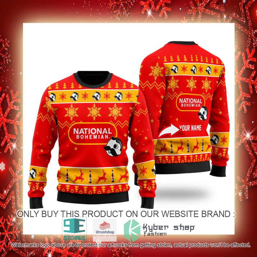 NEW Personalized Funny National Bohemian Christmas Ugly Sweater 3 personalized funny national bohemian ugly christmas sweater 3 22774
