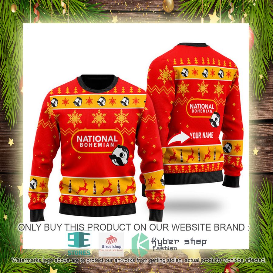 NEW Personalized Funny National Bohemian Christmas Ugly Sweater 4 personalized funny national bohemian ugly christmas sweater 4 33646