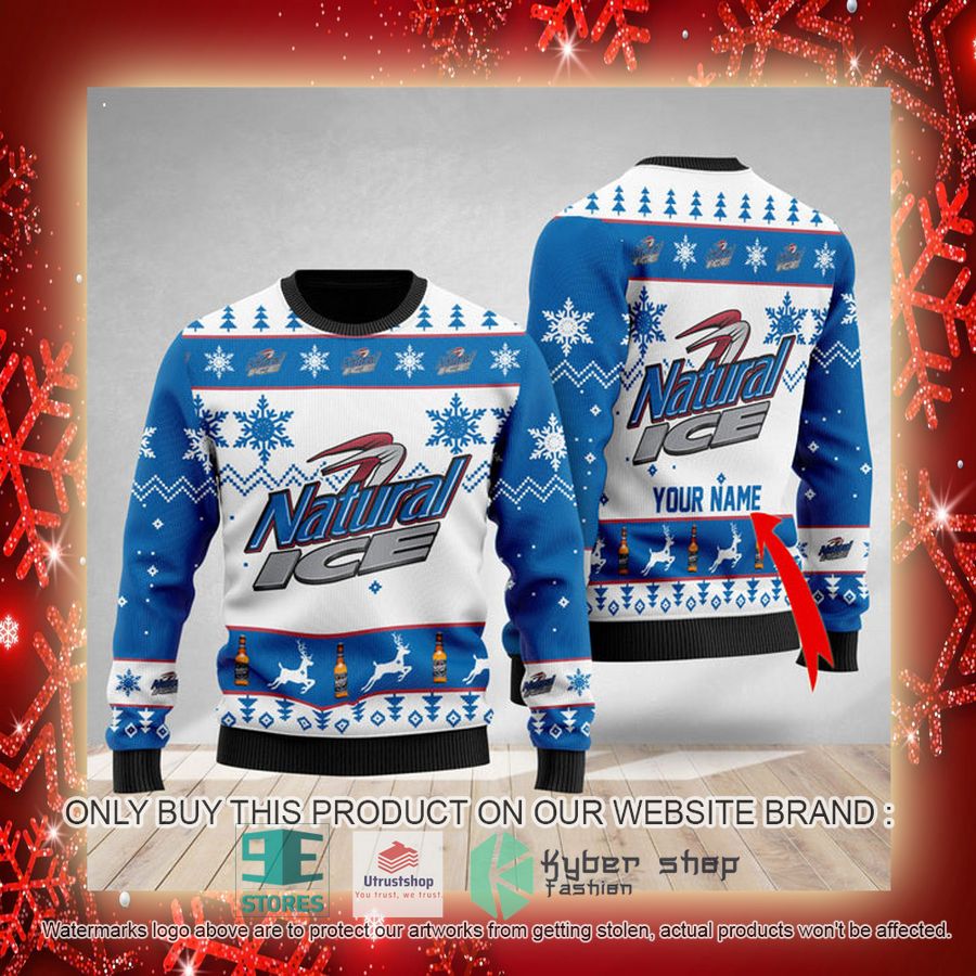 NEW Personalized Funny Natural Ice Christmas Ugly Sweater 3 personalized funny natural ice ugly christmas sweater 3 46609