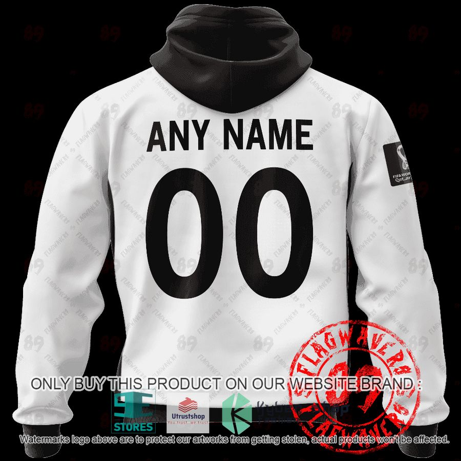 NEW Personalized Germany Home World Cup 2022 white black Hoodie, Shirt 2 personalized germany home jersey world cup 2022 white black shirt hoodie 2 83681