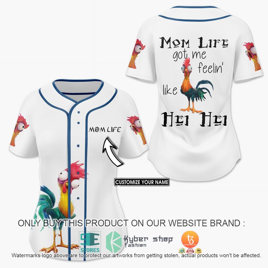 HOT Personalized Got Me feeling like Hei Hei Chicken Baseball Jersey 6 personalized got me feeling like hei hei chicken baseball jersey 1 44721