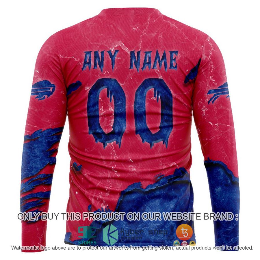 NEW Personalized Halloween Ghost Face Buffalo Bills Hoodie, Shirt 7 personalized halloween ghost face buffalo bills shirt hoodie 7 98970