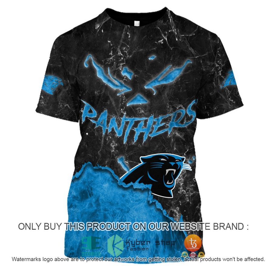 NEW Personalized Halloween Ghost Face Carolina Panthers Hoodie, Shirt 4 personalized halloween ghost face carolina panthers shirt hoodie 4 4015