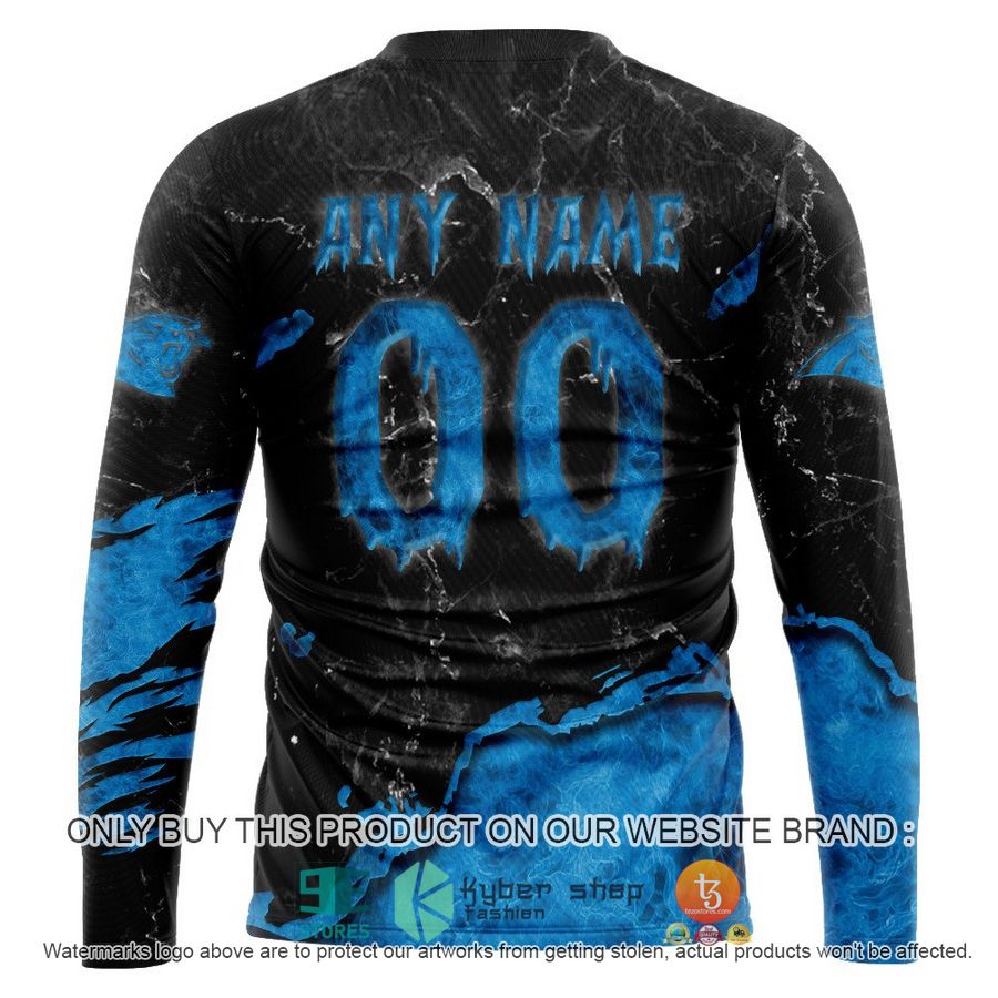 NEW Personalized Halloween Ghost Face Carolina Panthers Hoodie, Shirt 7 personalized halloween ghost face carolina panthers shirt hoodie 7 10284