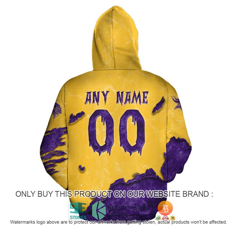 NEW Personalized Halloween Ghost Face Minnesota Vikings Hoodie, Shirt 2 personalized halloween ghost face minnesota vikings shirt hoodie 2 788