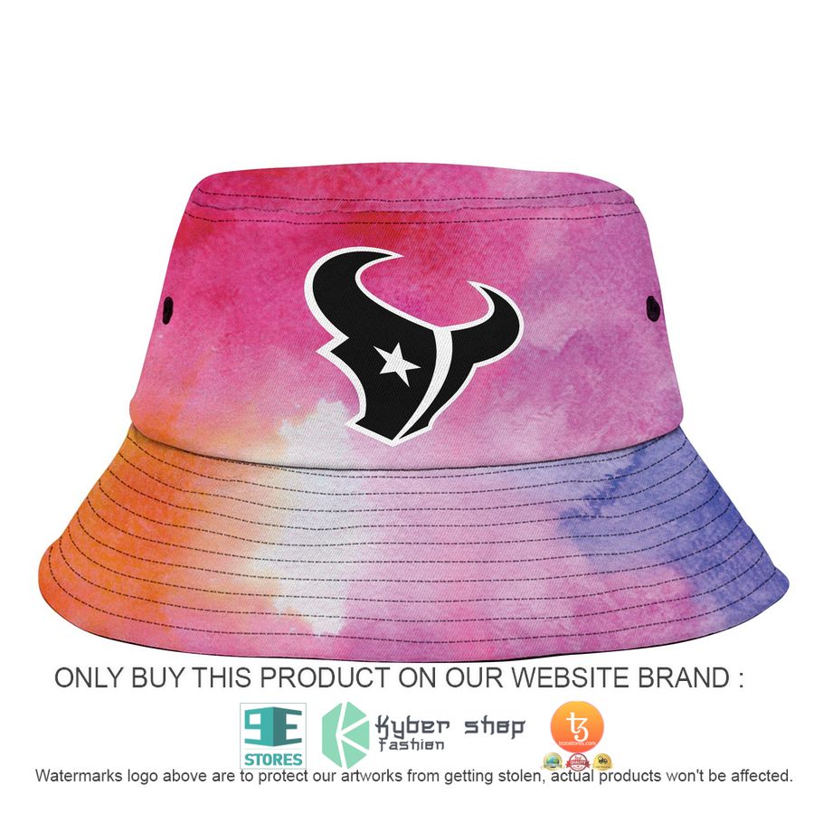 personalized houston texans crucial catch a bucket hat hat 2 77224