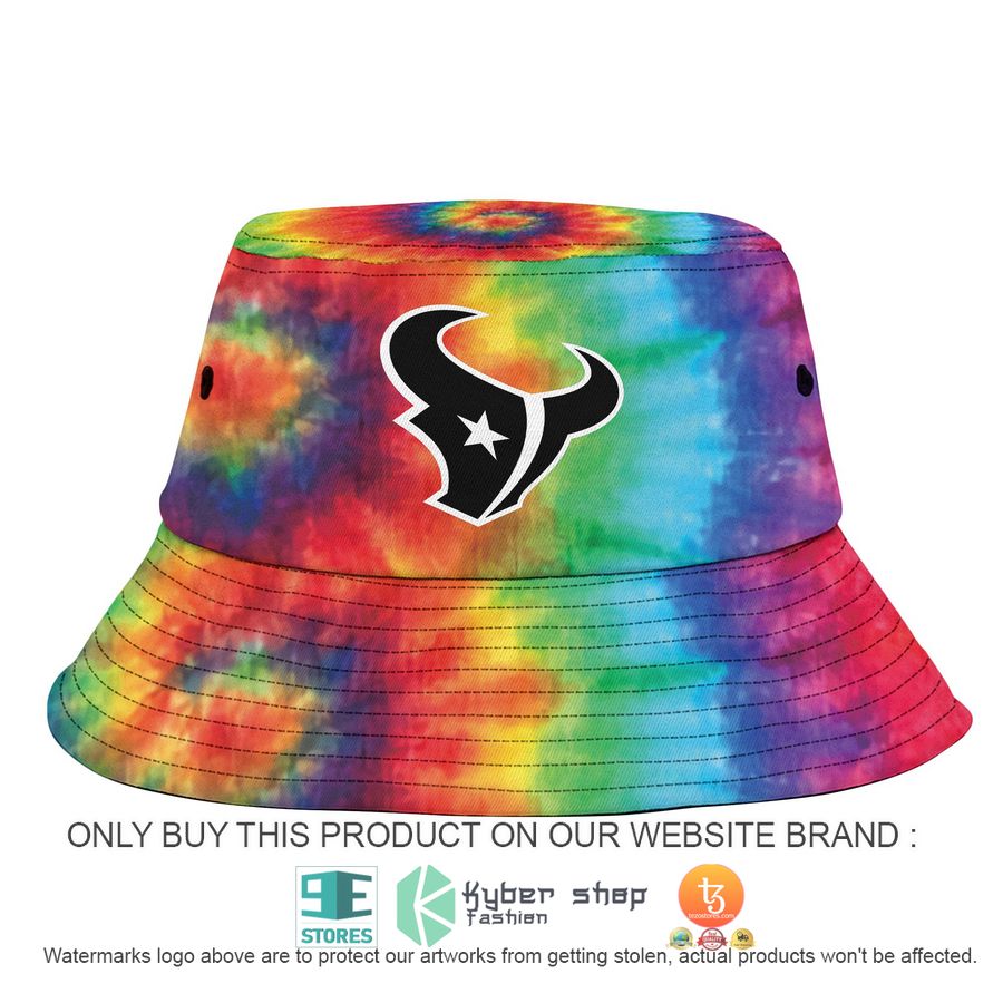 personalized houston texans crucial catch b bucket hat cap 2 36776